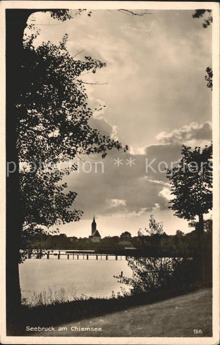 Seebruck Chiemsee Panorama