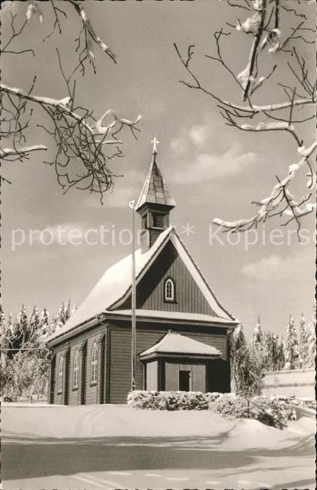 Hahnenklee-Bockswiese Harz Kath Kirche