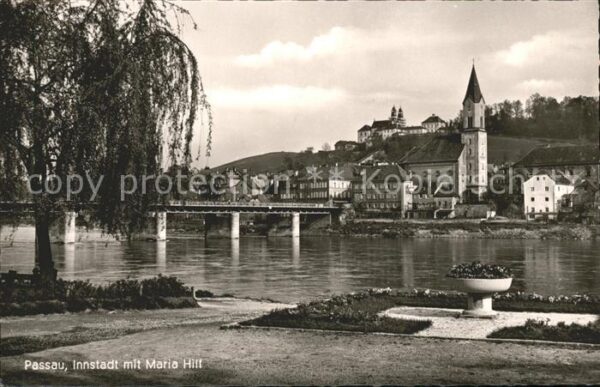 Passau Innstadt mit Maria Hilf