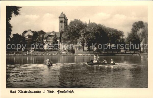 Bad Klosterlausnitz Gondelteich
