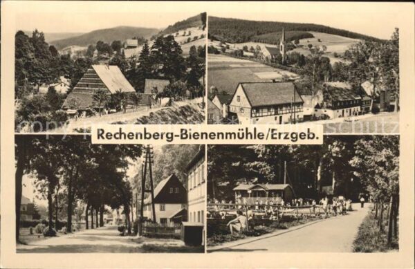 Rechenberg-Bienenmuehle Osterzgebirge Orts und Teilansichten