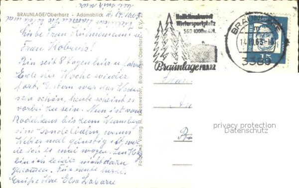 Braunlage Adamsblick – Bild 2