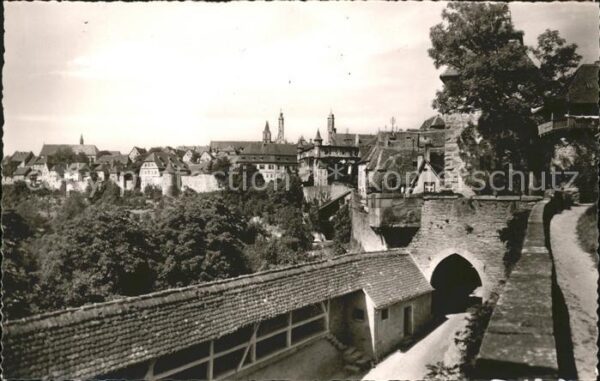 Rothenburg Tauber Kabolzeller Tor mit Teufelskanzlei