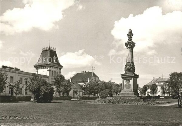 Putbus Ruegen Markt Denkmal