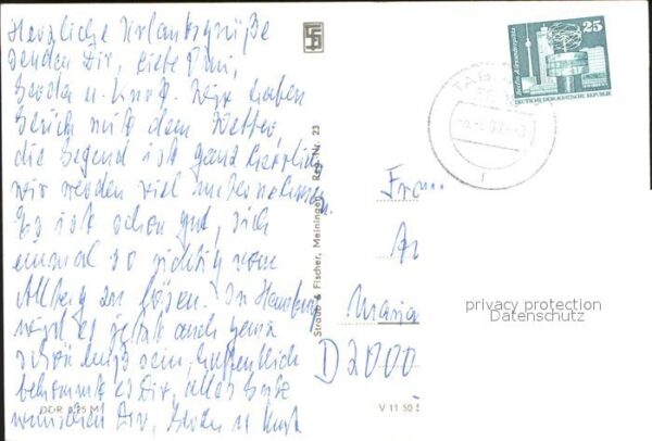 Tabarz Teilansicht Inselsberg Massemühle Ortsb – Bild 2