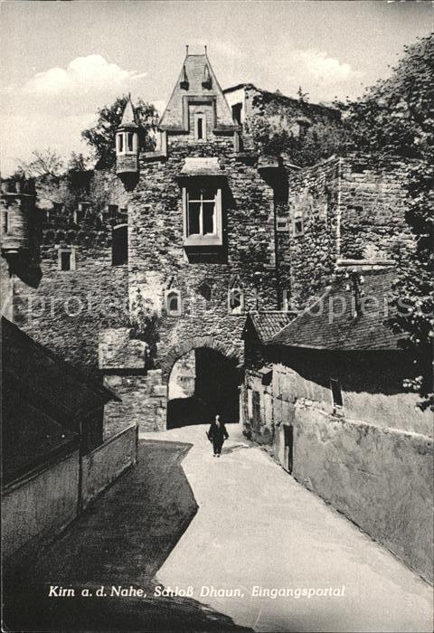 Kirn Nahe Schloss Dhaun Eingangsportal