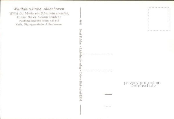 Aldenhoven Juelich Wallfahrtskirche – Bild 2