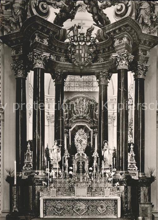 Fulda Domschatz Der Silberne Altar