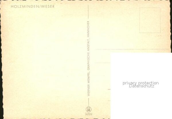 Holzminden Weser Ortsblick Runder Turm Weserbrücke – Bild 2