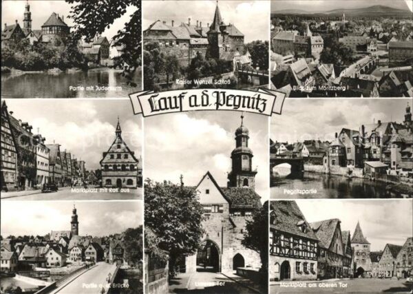 Lauf Pegnitz Judenturm Kaiser Wenzel Schloss Moritzb