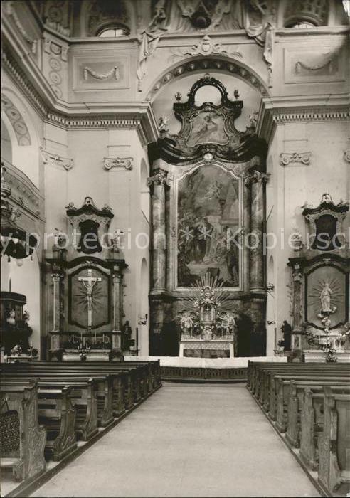 Bad Kissingen Klosterkirche St Jakobus Inneres