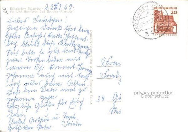 Allendorf Bad Sooden Sanatorium Balzerborn Teilansichten – Bild 2