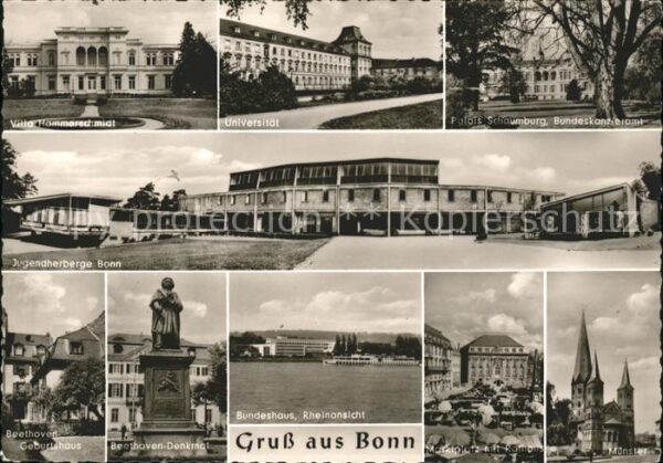 Bonn Rhein Villa Hammerschmidt Universität Palais