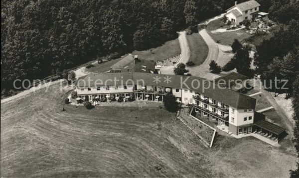 Borchen Sanatorium Schloss Hamborn Fliegeraufna
