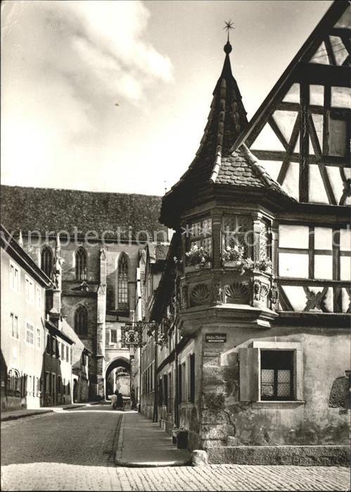Rothenburg Tauber Feuerleinserker Feuerlein Oriel