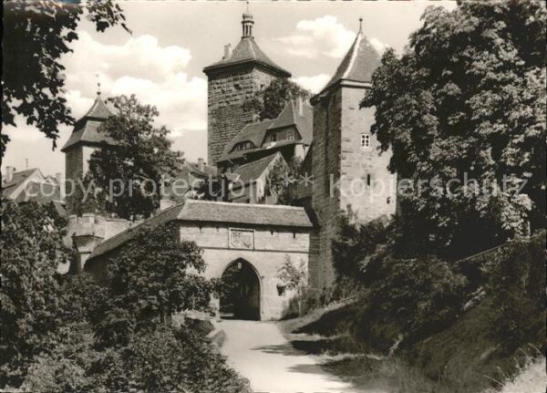 Rothenburg Tauber Kobolzeller Tor