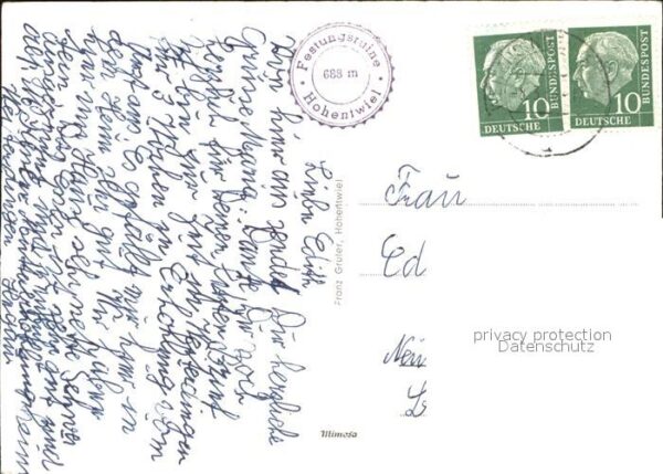 Hohentwiel Festung Hohentwiel Eugenstor Westseite – Bild 2