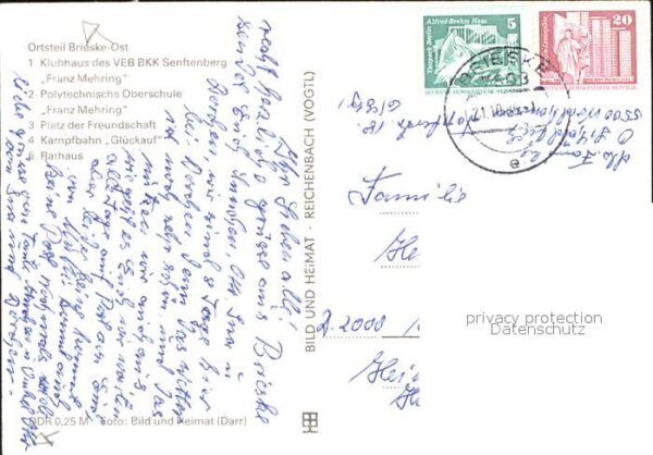 Senftenberg Niederlausitz OT Brieske Klubhaus Polytechn Oberschul – Bild 2