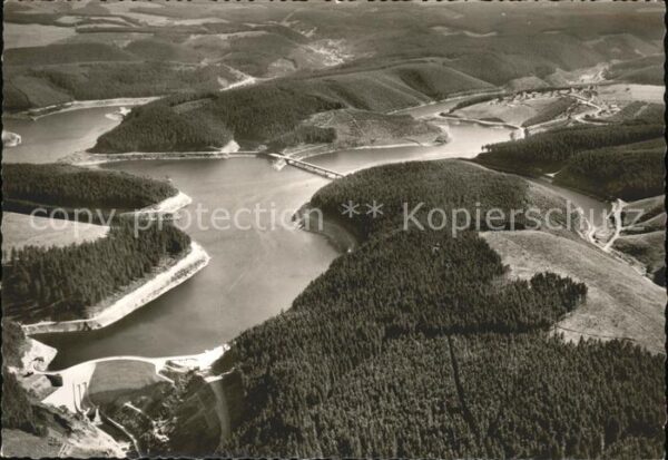 Okertalsperre Fliegeraufnahme