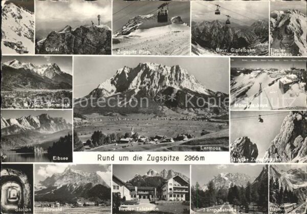 Zugspitze Gipfel Bahn Tiroler Berghaus Garmisch E
