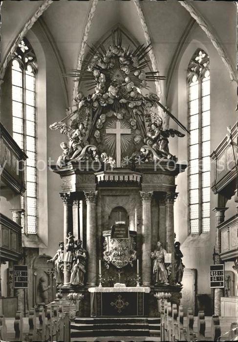 Himmelkron Ev luth Stiftskirche Himmelskron Altar