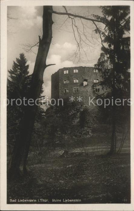 Bad Liebenstein Ruine Liebenstein