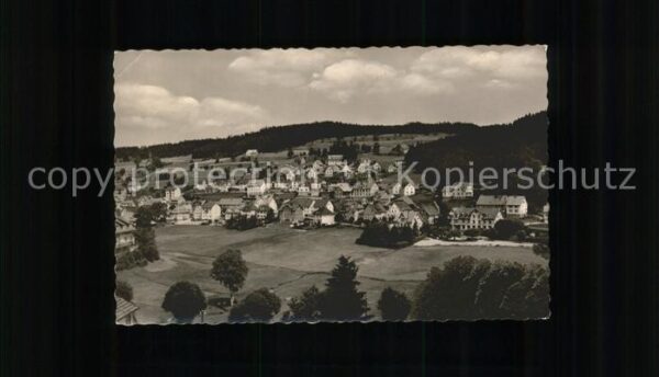 Schonach Schwarzwald Blick vom Sommerberg