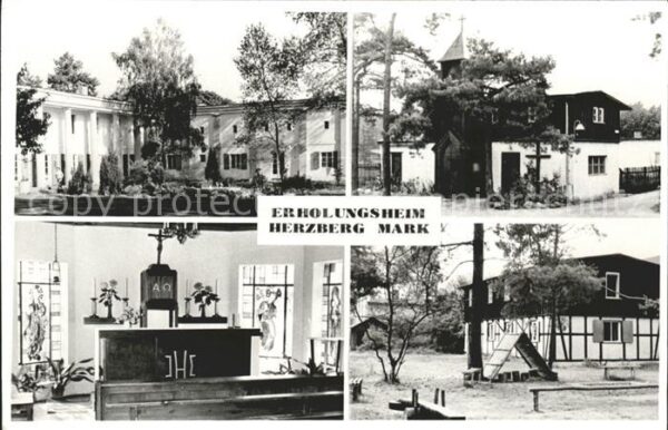 Herzberg Mark Erholungsheim Teilansichten