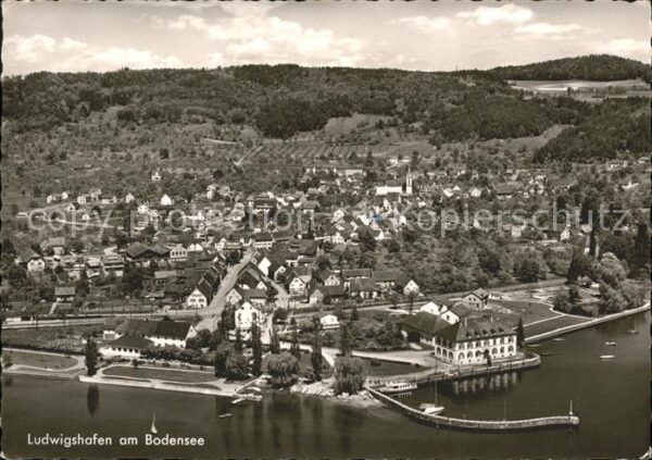Ludwigshafen Bodensee Fliegeraufnahme