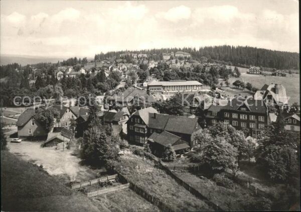 Oberhof Thueringen Ortsansicht