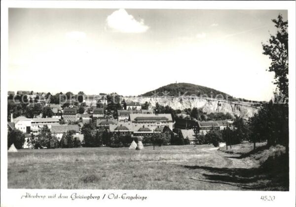 Altenberg Erzgebirge mit Geisingberg