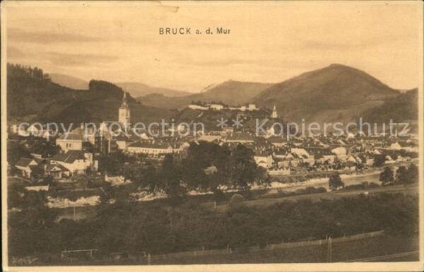 Bruck Mur Gesamtansicht Schloss