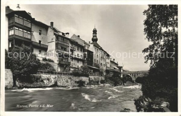Murau Steiermark Partie an der Mur