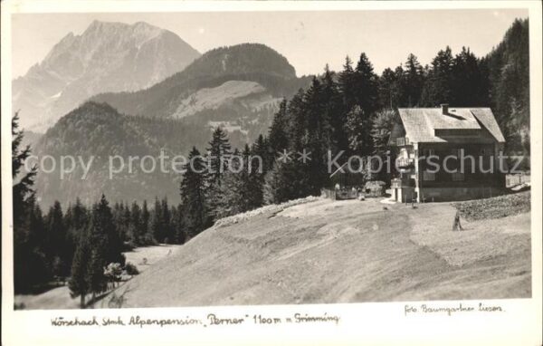 Woerschach Alpenpension Perner Grimming Dachsteing