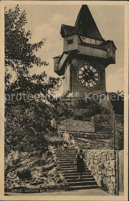 Graz Steiermark Uhrturm am Schlossberg
