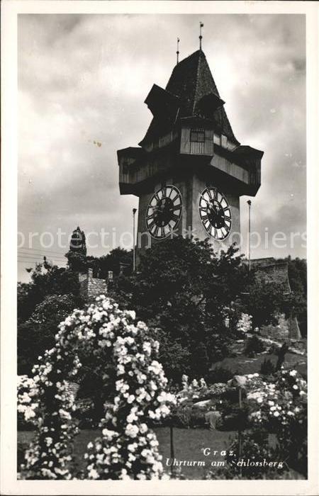 Graz Steiermark Uhrturm am Schlossberg