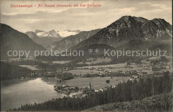 Altaussee Panorama mit Dachstein Salzkammergut