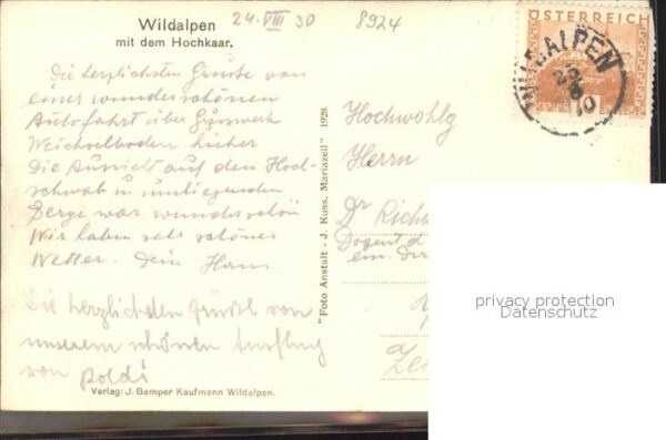 Wildalpen mit dem Hochkaar – Bild 2