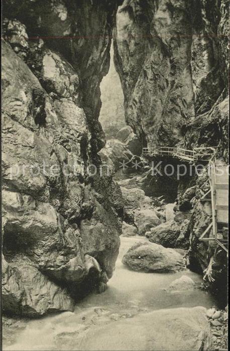 Guetle Dornbirn Vorarlberg Rappenloch Schlucht