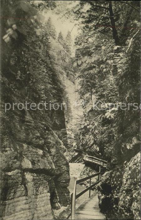 Dornbirn Vorarlberg Alploch 2te Partie Schlucht
