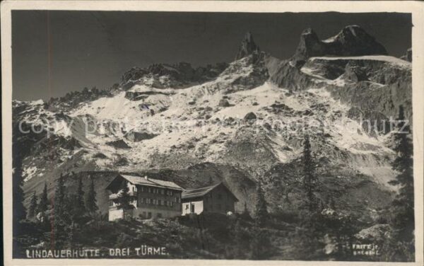 Schruns Vorarlberg Lindauerhütte Berghütte Alpenverein Gau