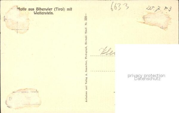 Biberwier Tirol Motiv mit Wetterstein Kirche – Bild 2