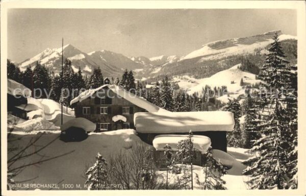 Riezlern Kleinwalsertal Vorarlberg Grenzgasthof Walserschanz