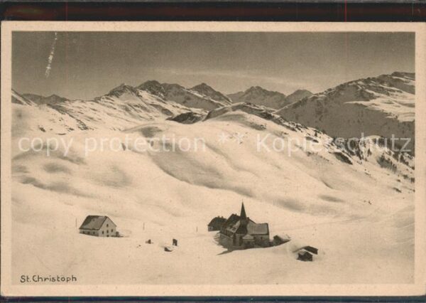 St Christoph Arlberg Gasthof Hospiz Wintersportplatz