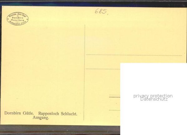 Guetle Dornbirn Vorarlberg Rappenloch Schlucht – Bild 2