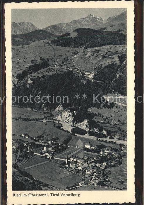 Ried Oberinntal Panorama Vorarlberg