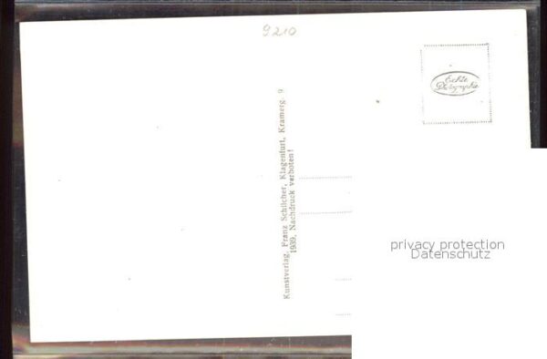 Poertschach Woerthersee Ortsansicht mit Karawanken – Bild 2