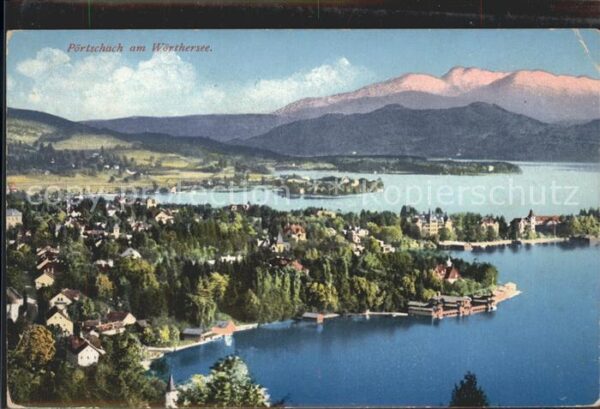 Poertschach Woerthersee Panorama