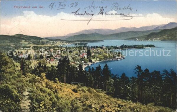Poertschach Woerthersee Panorama