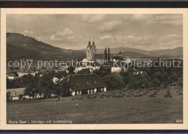 Maria Saal Kaernten mit Ulrichsberg